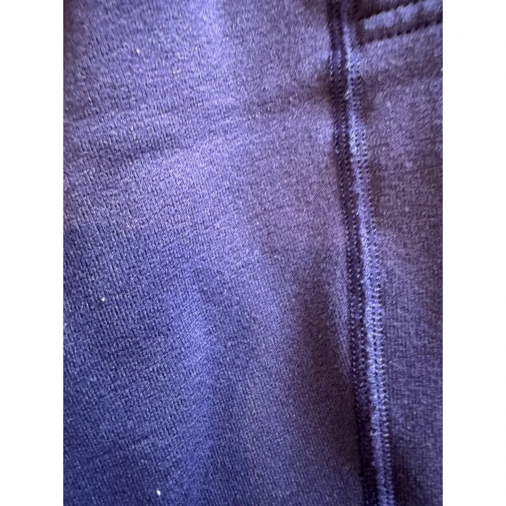 Kerrits Girls Sz Large Purple Fleece Lined Riding Tights Silicone Knee Grip